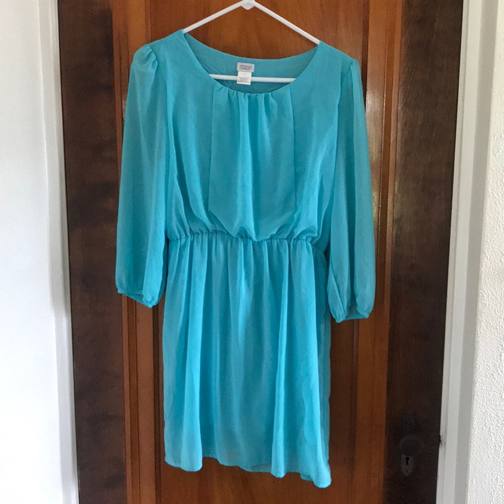 Beautiful blue dress